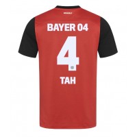 Bayer Leverkusen Jonathan Tah #4 Hjemmebanetrøje 2024-25 Kortærmet